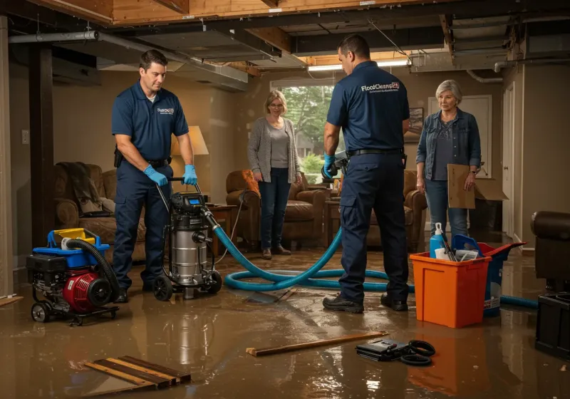 Basement Water Extraction and Removal Techniques process in Darien, GA